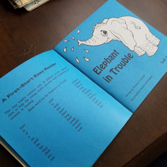 Elephant in Trouble 1970 Vintage book - Picture 6 of 6